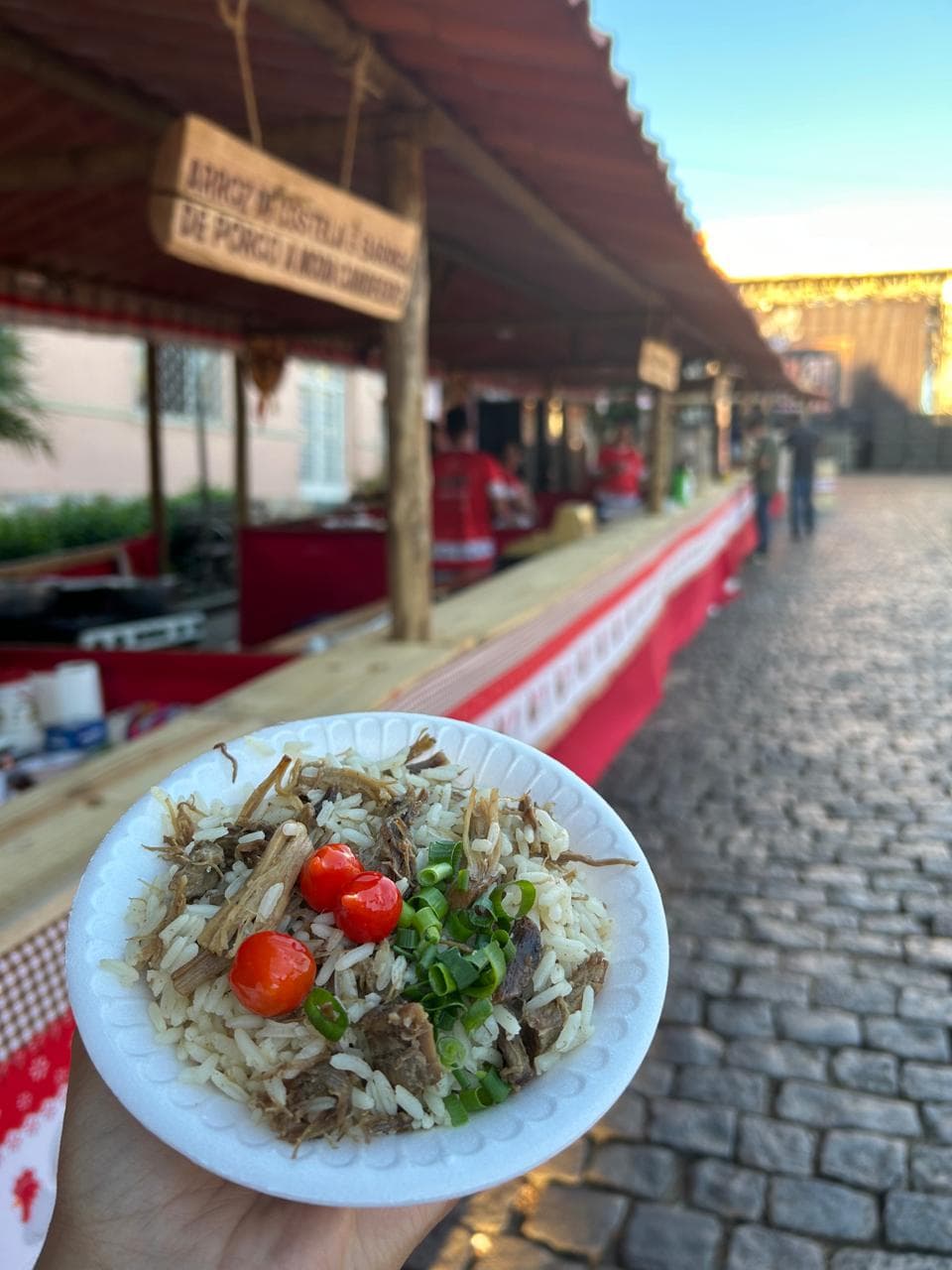 Arroz de costela desfiada
