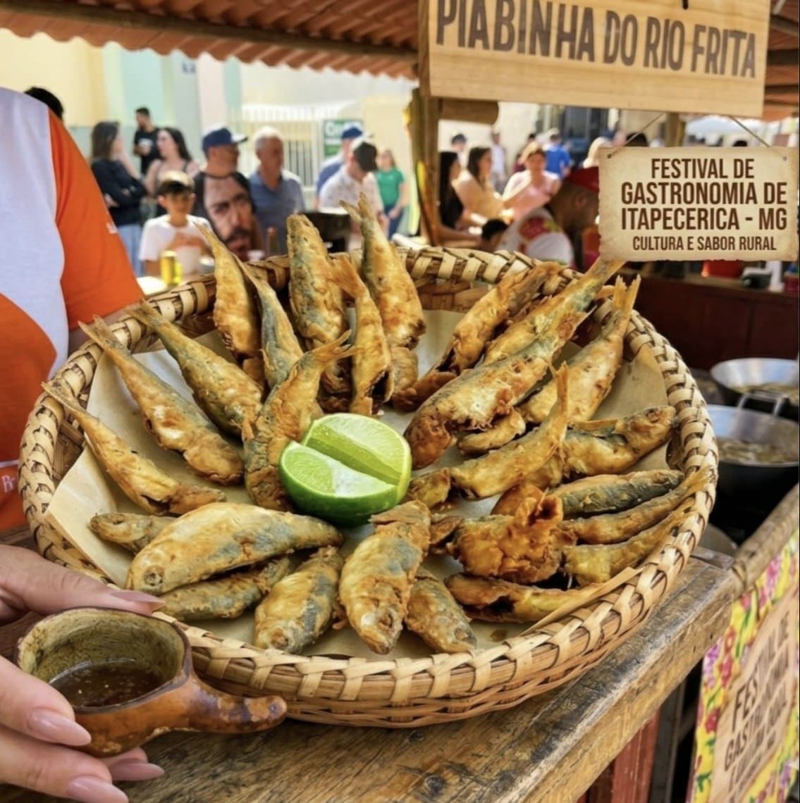 Piabinha frita